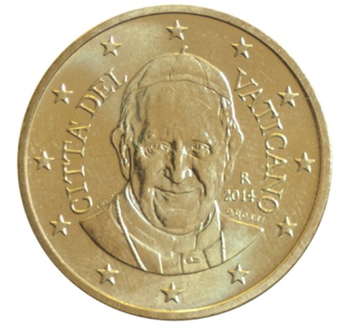 Euro cent kursmünze - euro,