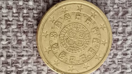 Cent münze aus portugal - cent,