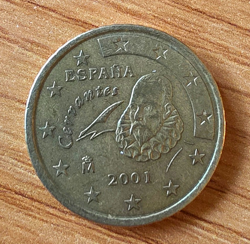 Spanien cent 2001 - 50, euro
