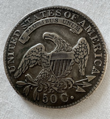 1834 half dollar - dollar, cents