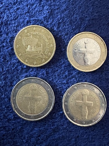 Euromünzen zypern cent - 50, 2