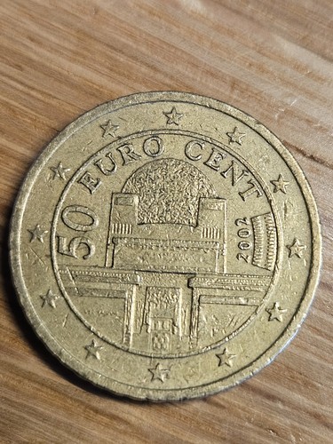 Cent münze aus österreich - 50-cent-münze,