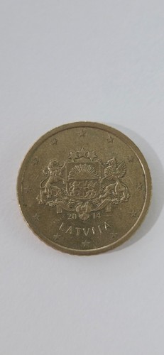 Cent lettland 2014 euro - -,