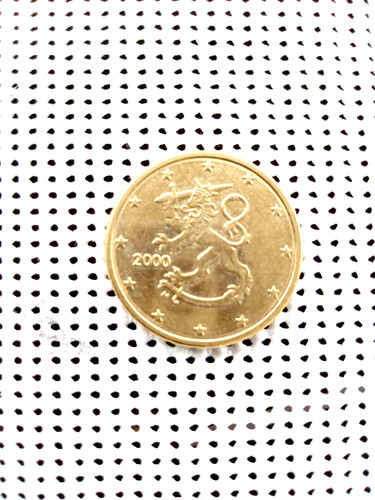 Cent euro münze finnland - 50,