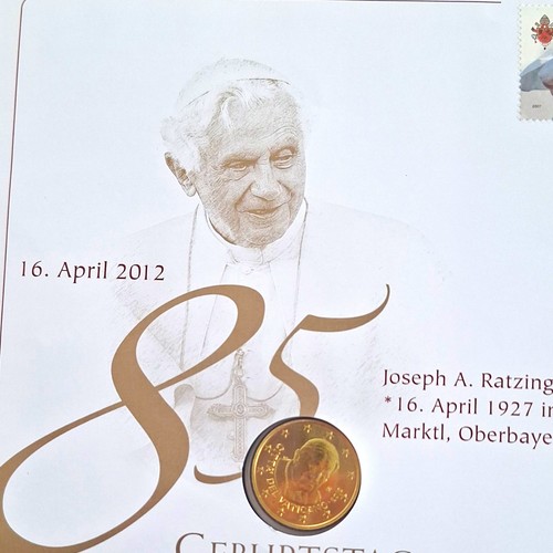 Vatikan cent 2012 papst - vatikan, 50