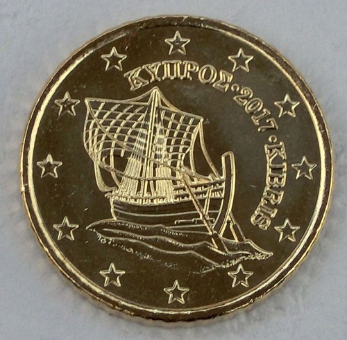 Cent kursmünze zypern - 50,