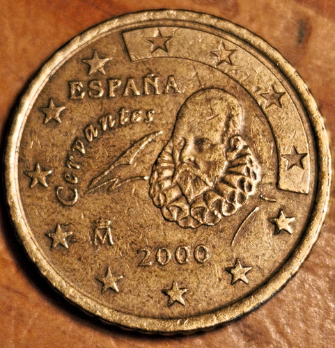 Cent münze spanien - 50,