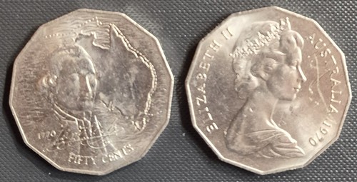 Australien cents 1970 - 50,
