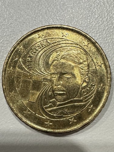 Nicola tesla cent euro - nicola, 50
