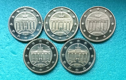 Cent kursmünzen brd - kursmünzen,