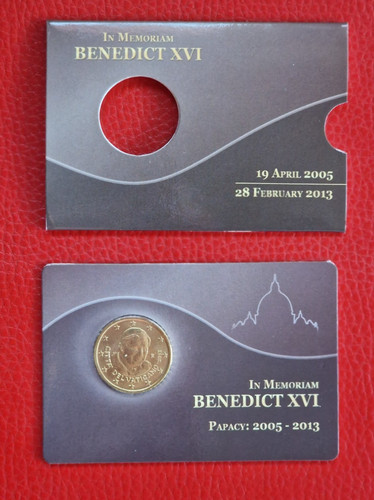 Cent coincard vatikan - cent, "in