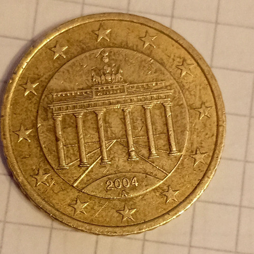 Deutschland cent kursmünze - 50,