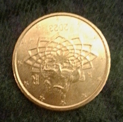 Euro cent kursmünze 2007 - 50,