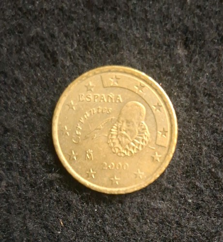 Cent kursmünze spanien - 50,