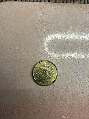 Cent münze italien 2002 - 50,