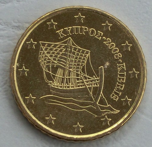 Cent kursmünze zypern 2008 - cent,