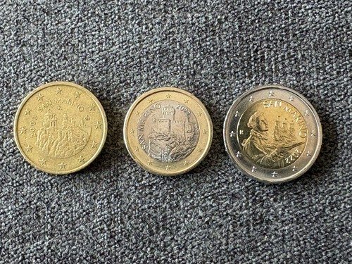 Kursmünzen san marino cent - kursmünzen,
