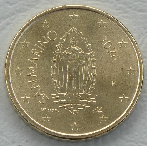 Cent kursmünze san marino - 50,