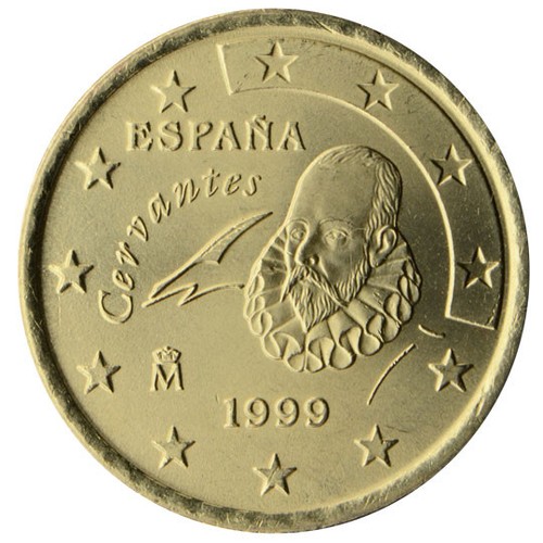 Kursmünze spanien cent - 50,