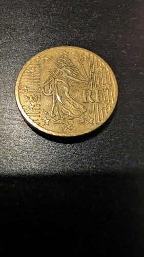 Cent frankreich 2001 - 50,