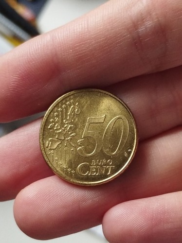 Fehlprägung cent - 50,