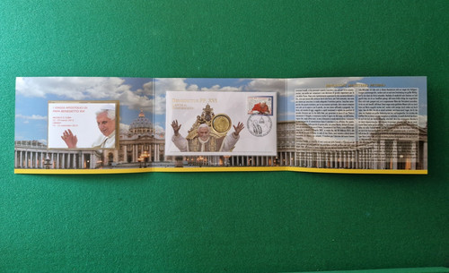 Vatikan numisbrief mit - vatikan, 50