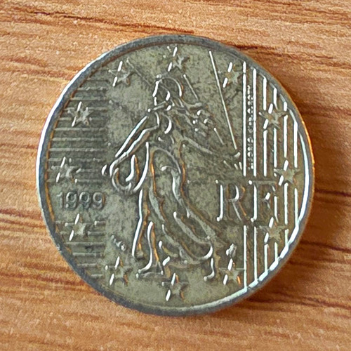 Frankreich cent kursmünze - 50,