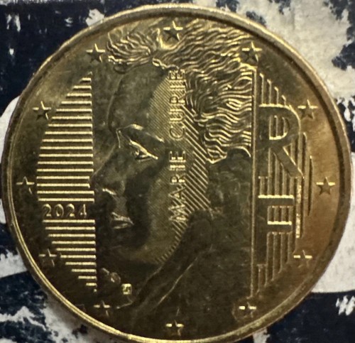 Frankreich eurocent münze - frankreich, 50-eurocent-münze